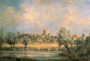 Windsor Castle: vanaf de Rivier de Theems